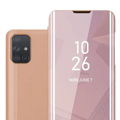 Immagine prodotto di Cadorabo custodia per telefono cellulare per Samsung Galaxy A71 4G in rosa Cover Backcover protettiva Custodia Libro