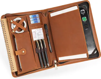 Obrázek produktu pro INF Prémiové kožené pouzdro na tablet pro iPad 9,7 palce Hnědý