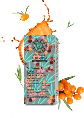 Obrázok produktu pre Natura Siberica OBLEPIKHA C-BERRICA. Glow Up Hydratačné sérum v kapsuliach, 30 ml