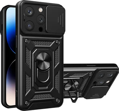 Obrázek produktu pro Pouzdro Techsuit Camshield Back Cover pro Apple iPhone 14 Pro - Černé
