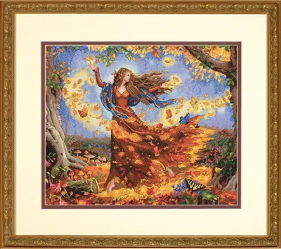 Productafbeelding van Steekwerkset "Herfstelf" uit de collectie "Fall Fairy"