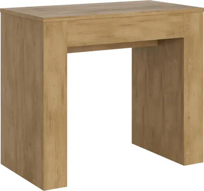 Zdjęcie produktu dla ITAMOBY - Konsola rozkładana 90x49/307 cm Extra Dąb naturalny wewnętrzne przedłużenia