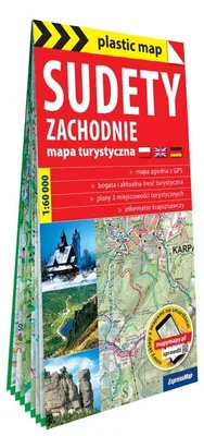 Produktbild von Sudety Zachodnie foliowana mapa turystyczna 1:60 000