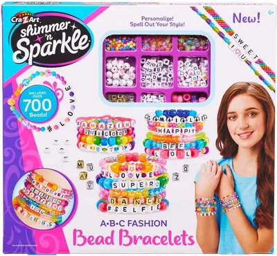 Produktbild von Cra-z-art Perlen Armband Set ABC Mode Spielzeug Kreativ