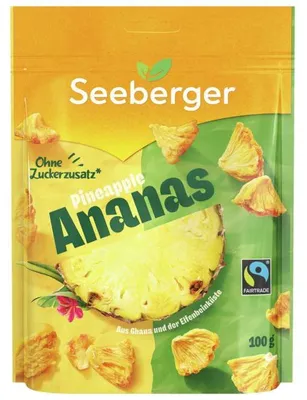 Produktbild von Seeberger Ananas 100g