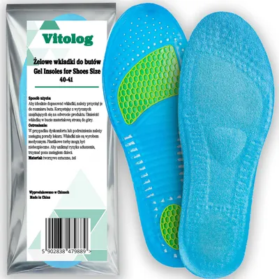 Obrázek produktu pro Gelové vložky do bot Tlumící na Bolavé nohy Ostruhy Paty