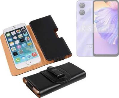 Produktbild von K-S-Trade Schützhülle Handyhülle kompatibel mit Ulefone Note 21 Holster Gürtel Tasche Schutzhülle Handy-Tasche Smartphone Case Seitentasche