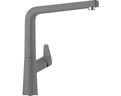 Obrázek produktu pro BLANCO AVONA-S, Standardní, Chrom, Šedá, Mosaz, Páková rukojeť, Samostarný, Typ L