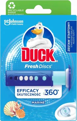 Produktbild von Duck Krążki Żelowe do WC Morski 6 sztuk