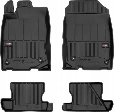 Imagen del producto de Alfombrillas y tapetes para el suelo del Honda CR-Z 2010-2016, diseño 3D con borde elevado