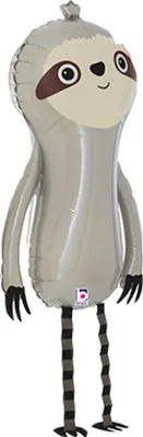 Produktbild von Folienballon „Faultier“ – Sloth Balloon Friends Grabo, 94 cm