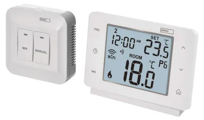 Pokojový programovatelný bezdrátový WiFi GoSmart termostat P56211