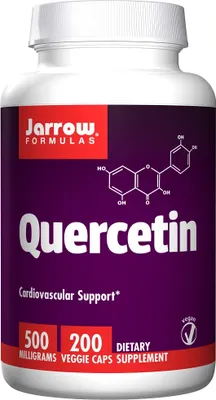 Zdjęcie produktu dla Jarrow Formulas Quercetin 500Mg (Kwercetyna) 200 Kapsułek