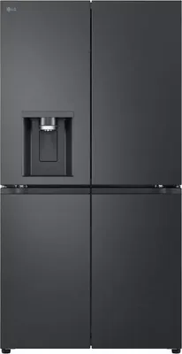 Produktbild von LG GMF960EV4E, Freistehend, Mehrtürig, Schwarz, 4 Tür(en), Essence Black Steel, LED