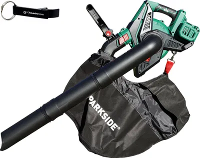 Immagine prodotto di PARKSIDE® 40V aspirafoglie a batteria PLSA 40-Li D3 (senza batteria) + portachiavi HEADNMORE® nel pacchetto HEADNMORE®