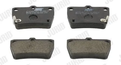 Produktbild von JURID Bremsbeläge Satz Hinten für TOYOTA RAV 4 II (CLA2, XA2, ZCA2, ACA2) 572488J