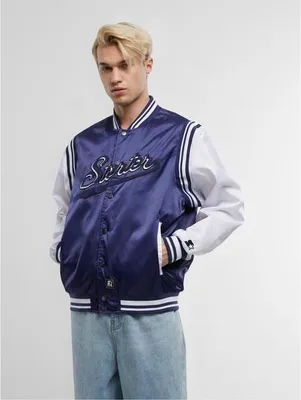 Immagine prodotto di Bunda Starter Satin College Jacket deepnight - M