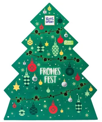 Immagine prodotto di Ritter Sport Calendario dell'Avvento in cubetti di cioccolato 208g