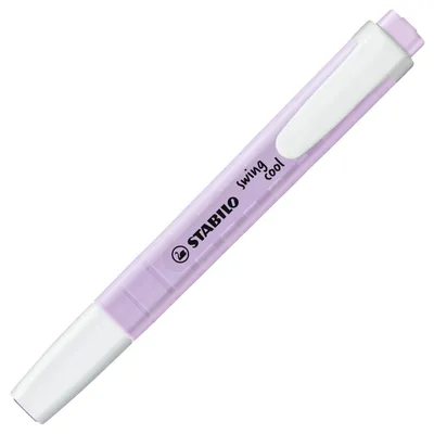 Immagine prodotto di Evidenziatore - STABILO swing cool Pastel Edition - Penna singola - Shimmer viola