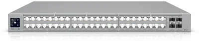 Produktbild von Ubiquiti UniFi Pro XG 48 PoE, Managed, L3, 10G Ethernet (100/1000/10000), Power over Ethernet (PoE), Rack-Einbau, 1U