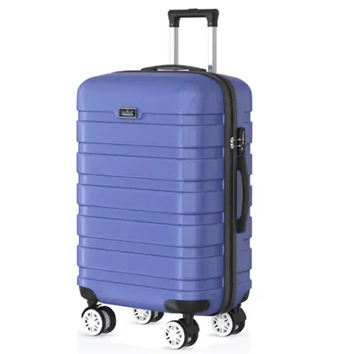 Image de Voyagoux® REVELATION - Valise Grande - 113L - Valises - Valise à Roulettes - Bleu - Serrure TSA