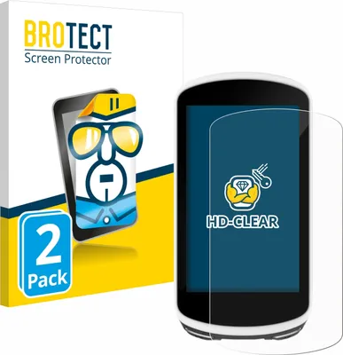 Produktbild von 2x Für Garmin Edge 1030 Schutzfolie BROTECT Displayschutz Display Schutz Folie Klar Transparent