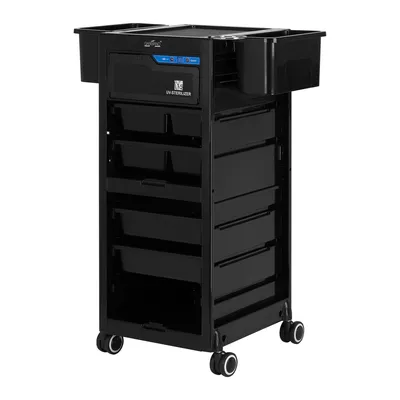 Obrázek produktu pro Gabbiano Kadeřnický pomocník se sterilizátorem UV 68UV - černý