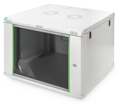 Produktbild von Wandgehäuse Dynamic Basic Serie - 600x600 mm (BxT) (hellgrau, 7 Höheneinheiten)