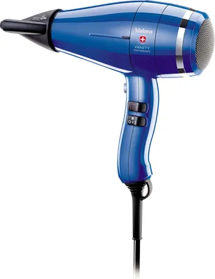 Image de Valera Vanity Performance Sèche-cheveux professionnel à ions pour un séchage silencieux et rapide 2400W Bleu Royal