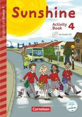 Image de Sunshine - Early Start Edition 4. Schuljahr - Neubearbeitung und Nordrhein-Westfalen - Activity Book mit Audio-CD, Minibildkarten und Faltbox