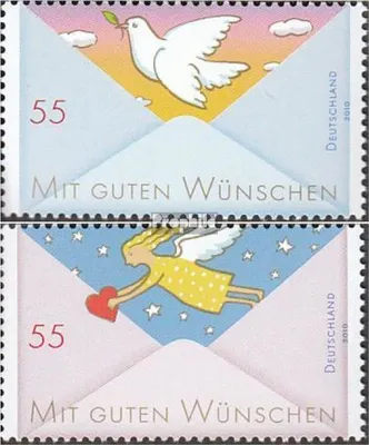 Produktbild von Briefmarken BRD (BR.Deutschland) 2010 Mi 2790-2791 (kompl.Ausg.) FDC Grußmarken