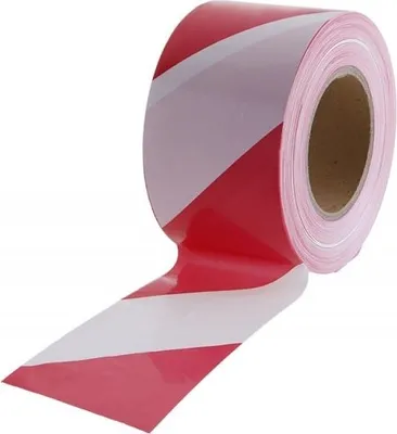 Immagine prodotto di Levior Nastro di segnalazione 80mmx250m rosso e bianco