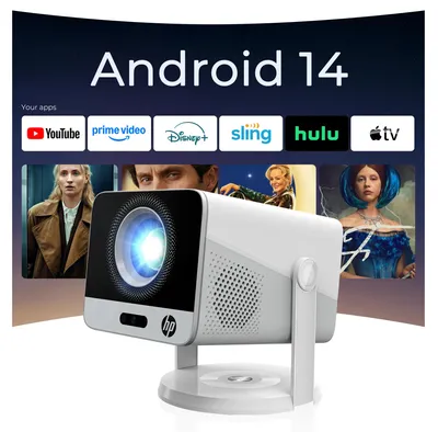Image de Projecteur MC425 Heimkino – Projecteur numérique LCD – Full HD 1920x1080 – 650 lumens ANSI – Système Android – Bluetooth – Portable