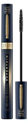 Obrázok produktu pre Eveline Cosmetics Superthin Defining Mascara – maskara, krytie, precízna aplikácia – Balenie 3 ks