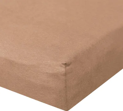 Produktbild von Bettwaren-Shop Jersey Spannbetttuch Ultra-Stretch 90x200 - 100x220 cm caramel
