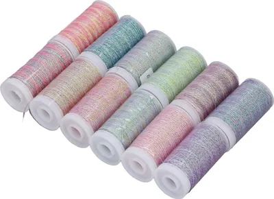Image de 12 pièces de fil ciré, multicolore, beau fil en polyester pour la fabrication de bijoux, la broderie, le tissage à la main