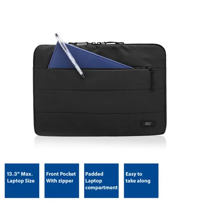 Zdjęcie produktu dla ACT AC8510, Etui kieszeniowe, 33,8 cm (13.3"), 200 g