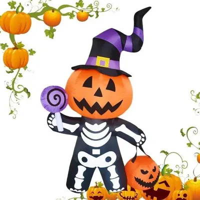 Obrázek produktu pro LED světelná dekorace, 1,7 m, svítící, na Halloween