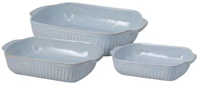 Zdjęcie produktu dla Zestaw 3 naczyń kamionkowych do zapiekania, 3,75 l / 2 l / 1 l