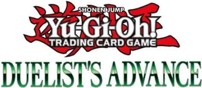 The image displays the Yu-Gi-Oh! Trading Card Game logo and the text "Duelist's Advance" in a promotional style.