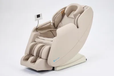 Productafbeelding van Medics Care Z5 Massagestoel 8 Programma's Warmtetherapie Synthetisch Leer Beige