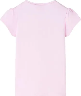 Immagine prodotto di vidaXL Maglietta per bambini rosa chiaro 116