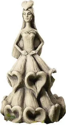 Produktbild von Schöne Blütentänzerin perfekt für den Schreibtisch die Fensterbank oder den Garten ist Frostfest Witterungsbeständig und Neu 28cm H, 19-92013