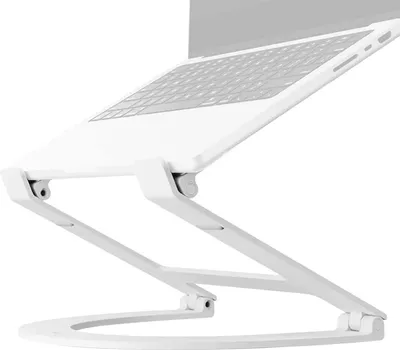 Produktbild von Twelve South Curve Flex MacBook Halter – Ergonomische Flexibilität – Video-Konferenz-freundlich – Rutsch- und Kratzschutz