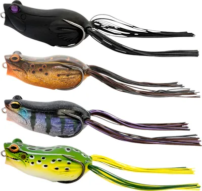 Produktbild von Savage Gear Hop Popper Frog Green Leopard 5,5 cm 15 g Angelköder