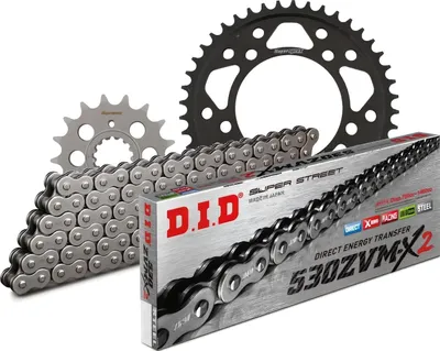 Immagine prodotto di Set di catene DID in acciaio 530ZVM-X / 110 con chiusura a rivetto