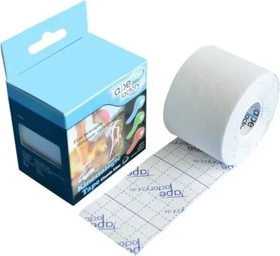 Produktbild von Tapefactory24 Classic Line Kinesiologie Tape 5cm x 5m weiß