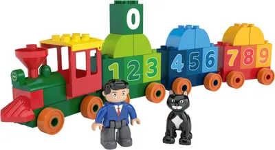 Produktbild von Playtive Clippys Fahrzeuge Zug
