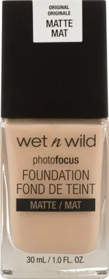 Obrázek produktu pro wet n wild Photo Focus, Lhev, Tekutina, Univerzln ple, Proti lesku, Zmatujc, Vyhlazujc, Stedn, Tepl