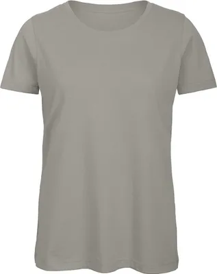 Produktbild von B&C TW043 | Damen T-Shirt / 100% Organic Baumwolle - Farbe: Light Grey - Größe: S